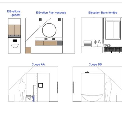 Plan SdB parentale-ELEVATIONS