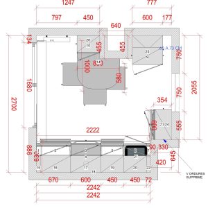 VUE DE DESSUS APRES METRE