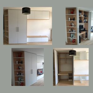 Vide 4 Panneaux Rectangles Bande Dessinée-3